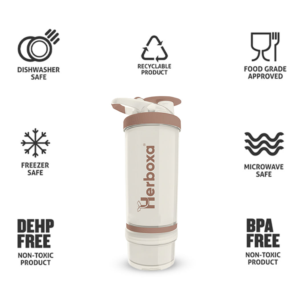 STEKLENIČKA ZA SHAKER Herboxa® (BREZPLAČNO)