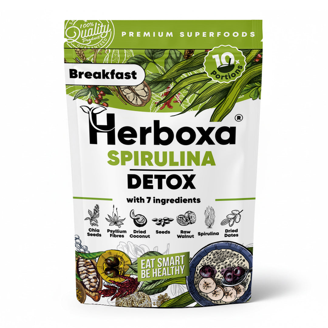 Spirulina Detox - Zdrav zajtrk s spirulino iz “hitro pripravljene hrane”