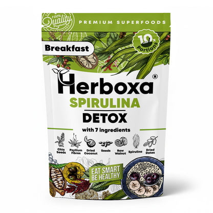 Spirulina Detox - Zdrav zajtrk s spirulino iz “hitro pripravljene hrane”